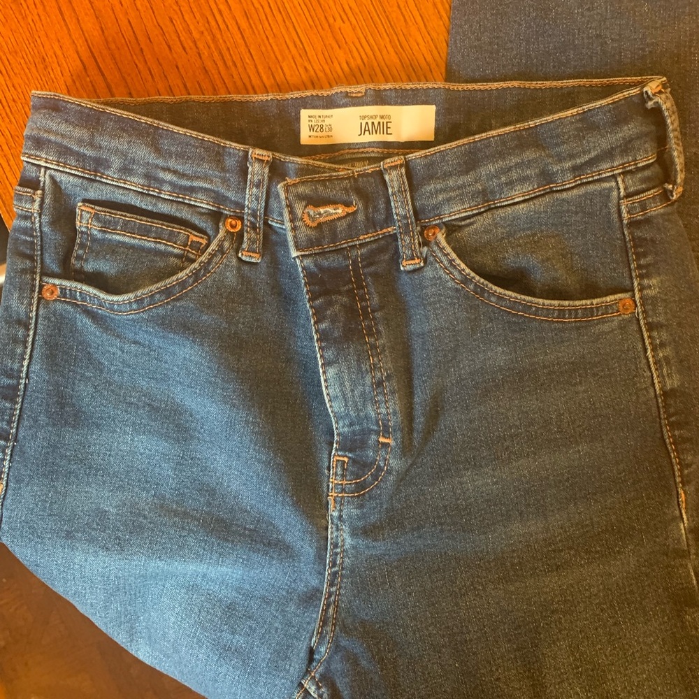 Topshop Moto Jamie Jean W28L30